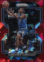 2021 Panini Prizm #294 Anfernee Hardaway Red Ice Basketball Card