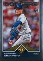 2024 Topps Transcendent Collection Transcendent Icons Chrome #3 Yoshinobu Yamamoto Image Variation Baseball Card