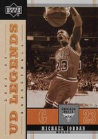 2003 Upper Deck Legends Throwback #14 Michael Jordan Basketball Card