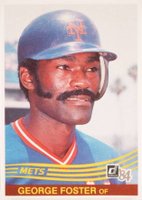 1984 Donruss #312 George Foster Baseball Card