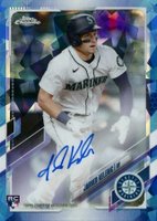 2021 Topps Chrome Sapphire Rookie Autographs #RAJK Jarred Kelenic Baseball Card