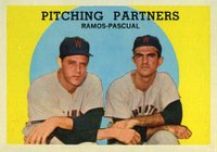 1959 Topps #291 Pitching Partners Baseball Card
