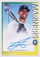 2022 Topps Archives Snapshots #56 Julio Rodriguez Autograph Baseball Card
