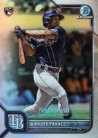 2022 Bowman Chrome NSCC Wrapper Redemption #WF Wander Franco Baseball Card