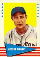 1961 Fleer #134 George Pipgras Baseball Card