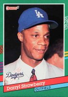 1991 Donruss #696 Darryl Strawberry Baseball Card