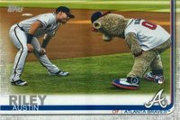 2019 Topps Update  #US100 Austin Riley Mascot Baseball Card