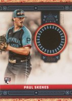 2024 Topps Update All-Star Stitches Relics #ASRPS Paul Skenes Baseball Card