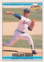 1992 Donruss #154 Nolan Ryan Baseball Card