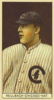 1912 Brown Backgrounds Broadleaf #156 Ed Reulbach Baseball Card