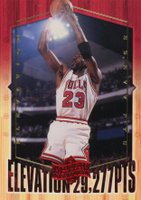 1999 Upper Deck MJ Athlete of the Century Elevation 29,227 Points #EL11 Michael Jordan Basketball Card