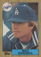 1987 Topps #116 Bill Russell Baseball Card