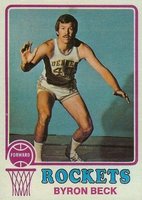 1973 Topps #258 Byron Beck Basketball Card