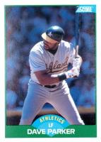 1989 Score #108 Dave Parker Baseball Card