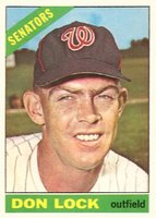 1966 Topps #165 Don Lock Baseball Card