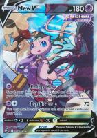 2021 Pokemon Sword & Shield Fusion Strike #251 Full Art/Mew V TCG Card
