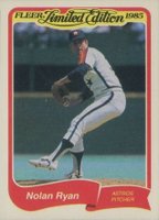 1985 Fleer Limited Edition #30 Nolan Ryan Baseball Card