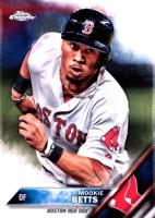2016 Topps Chrome #161 Mookie Betts Baseball Card