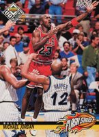 1998 Upper Deck Choice #185 Michael Jordan Basketball Card