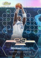 2002 Finest #100 Michael Jordan Refractor Basketball Card