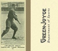 1916 Green-Joyce #44 Charles Deal Baseball Card