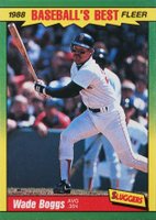 1988 Fleer Baseball's Best #2 Wade Boggs Baseball Card