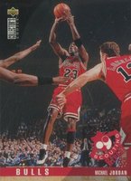 1995 Collector's Choice  #324 Michael Jordan Basketball Card