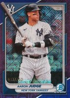 2024 Bowman Mega Box Chrome #7 Aaron Judge Purple Refractor Baseball Card