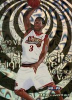 1997 Hoops High Voltage #8 Allen Iverson 500 Basketball Card