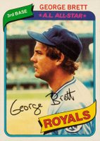 1980 O-Pee-Chee #235 George Brett Baseball Card