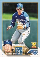 2023 Topps #7 Bobby Witt Jr. Father's Day Powder Blue Baseball Card