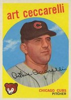 1959 Topps #226 Art Ceccarelli Baseball Card