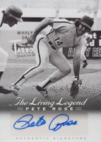 2012 Leaf Pete Rose Living Legend Autographs #AU28 Pete Rose Baseball Card