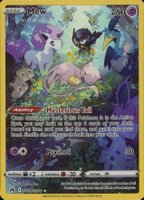 2023 Pokemon Sword & Shield Crown Zenith #GG10 Full Art/Mew TCG Card
