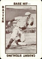 1913 National Game #54 Runner looking back Baseball Card