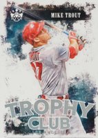 2018 Panini Diamond Kings Trophy Club #TC11 Mike Trout Baseball Card