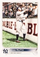 2022 Topps #445 Babe Ruth Series 2-Ssp Baseball Card