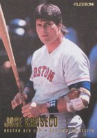 1996 Fleer #24 Jose Canseco Baseball Card