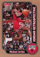 2008 Fleer Jordan Retrospective #MJ-5 Michael Jordan Basketball Card
