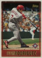 1997 Topps #340 Ivan Rodriguez Baseball Card