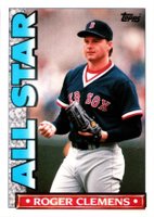1990 Topps TV All-Stars #25 Roger Clemens Baseball Card
