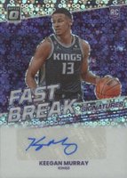 2022 Panini Donruss Optic Fast Break Signatures #FBSKGM Keegan Murray Basketball Card