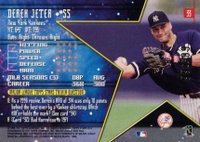 1998 Topps Stars #33 Derek Jeter Gold Rainbow Baseball Card