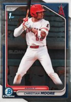 2024 Bowman Draft #BDC13 Christian Moore Chrome Baseball Card