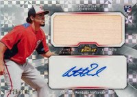 2013 Finest Autograph Jumbo Relic #AJRAR2 Anthony Rendon Xfractor Baseball Card