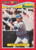 1990 Toys R US Rookies #24 Gary Sheffield Baseball Card