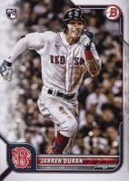 2022 Bowman #84 Jarren Duran Baseball Card