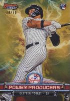 2018 Bowman's Best Power Producers  #PPGT Gleyber Torres Gold Baseball Card