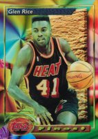 1993 Finest #15 Glen Rice Refractor Basketball Card