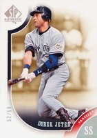 2009 SP Authentic #2 Derek Jeter Silver Baseball Card